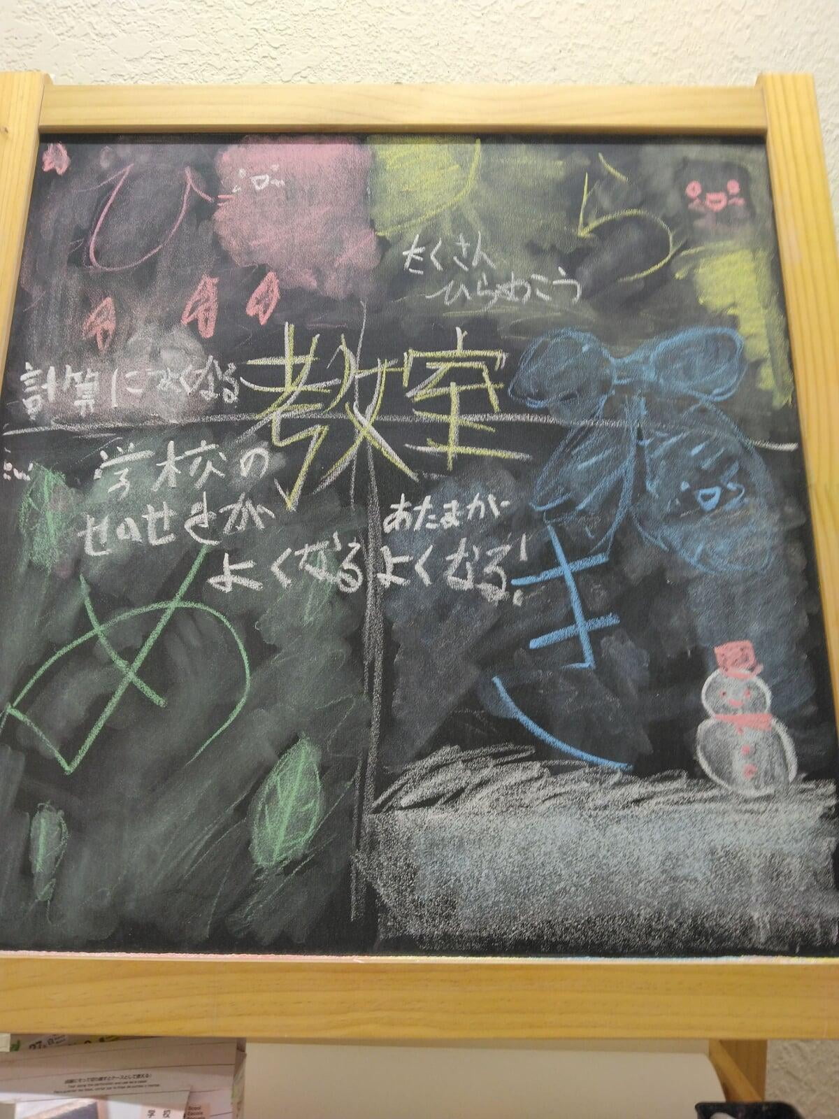 生徒（児童）たちの黒板アート（2024年4月度/新学期バージョン）