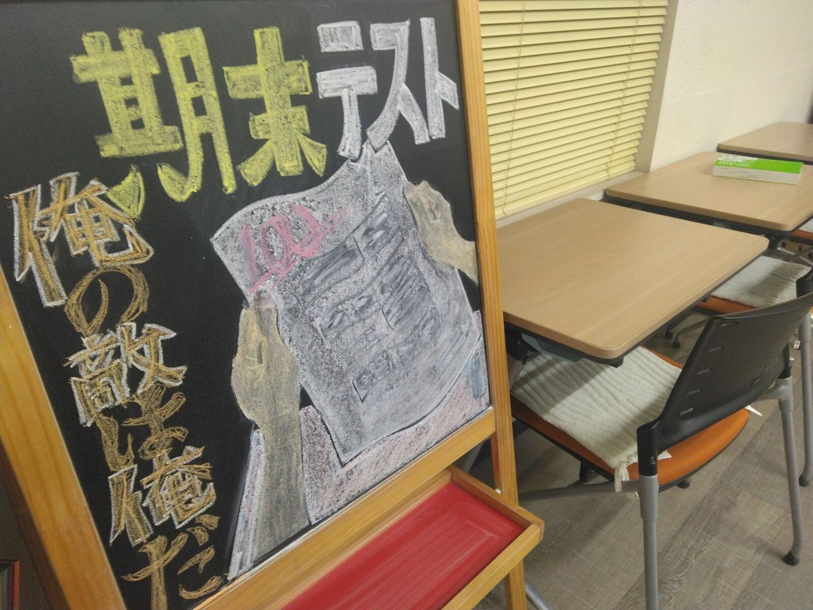 生徒（児童）たちの黒板アート＜2025秋＞11月度